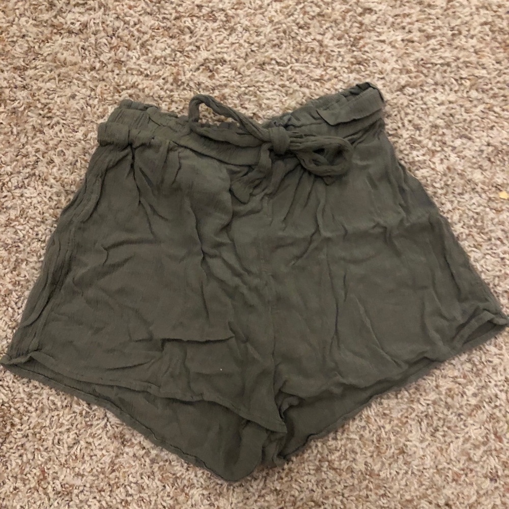green Rue21 shorts